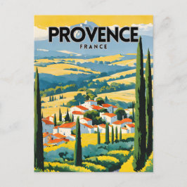 Provence Frankrike Travel Vykort