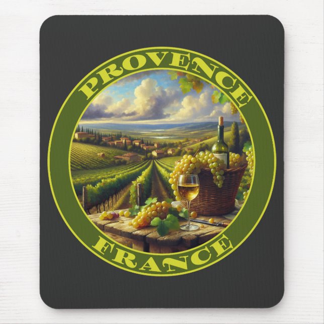 Provence Frankrike Vin Land Musmatta (Framsidan)