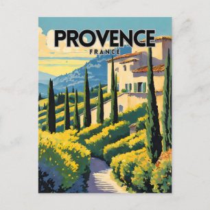 Provence Frankrike Vykort