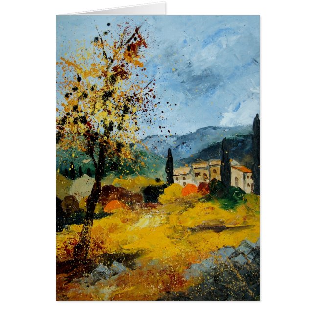 Provence Hälsningskort (Framsidan)