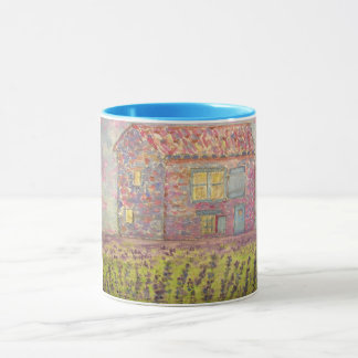 Provence House och Lavender Fält Mugg