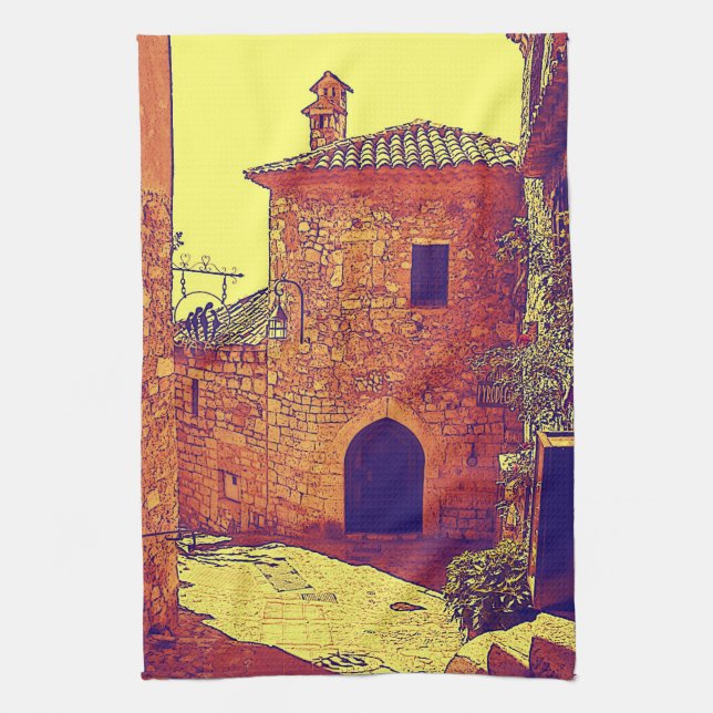 Provence kökshandduk (Vertikal)