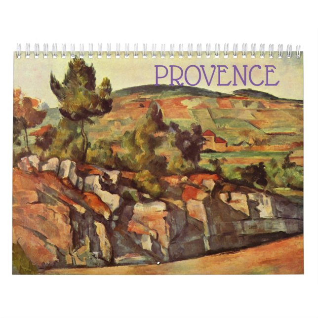 Provence konstkalender kalender (Omslag)