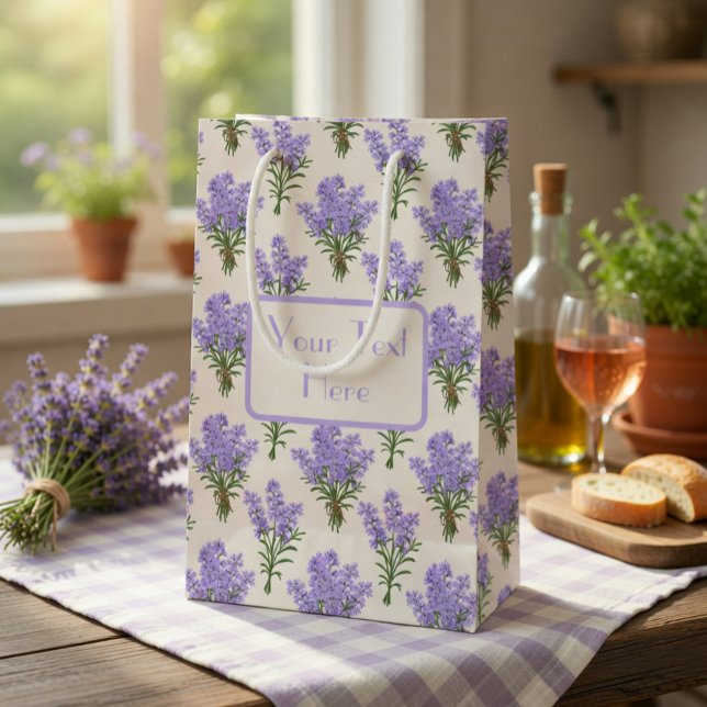 Provence Lavendelknippen presentbag (Skapare uppladdad)