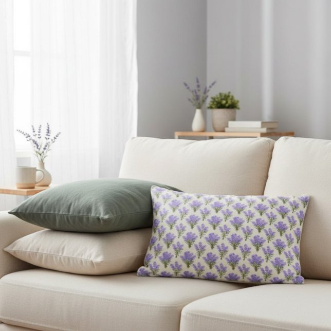 Provence Lavender accent Pillow Prydnadskudde (Skapare uppladdad)
