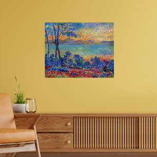 Provence liggande av Henri-Edmond Kor Poster