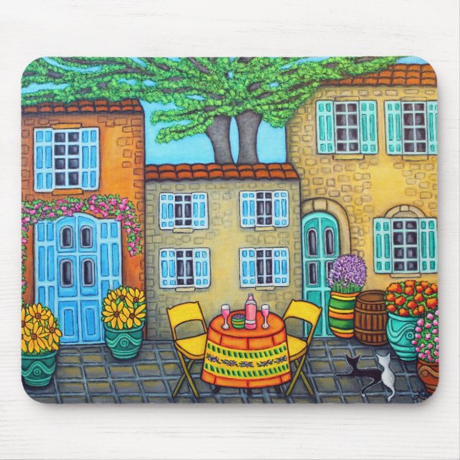 Provence Memories Mouse Pad av Lisa Lorenz Musmatta (Framsidan)