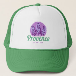 Provence Retro Lavender Fransk Riviera Frankrike Keps