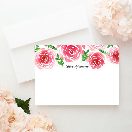 Provence Ro Personlig Stationery Flata Card Anteckningskort