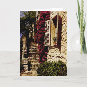 Provence St Paul de Vence hälsningkort Kort