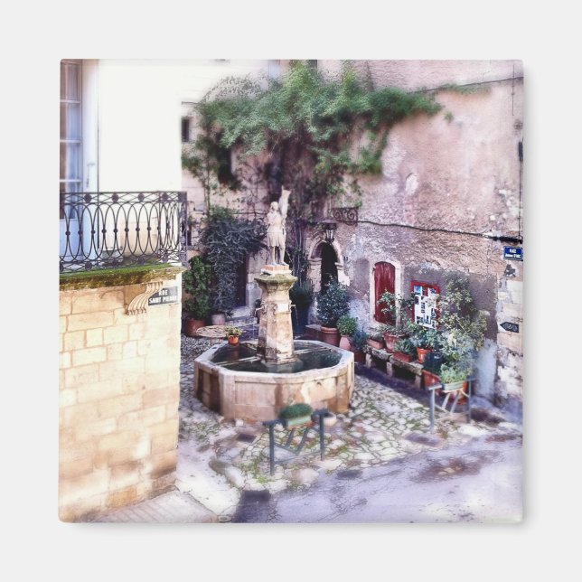 Provence village: Forcalquier Magnet (Framsidan)