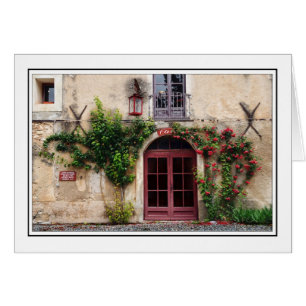Provence vinodling hälsningskort