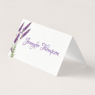 Provence violet lavander-platskort kort