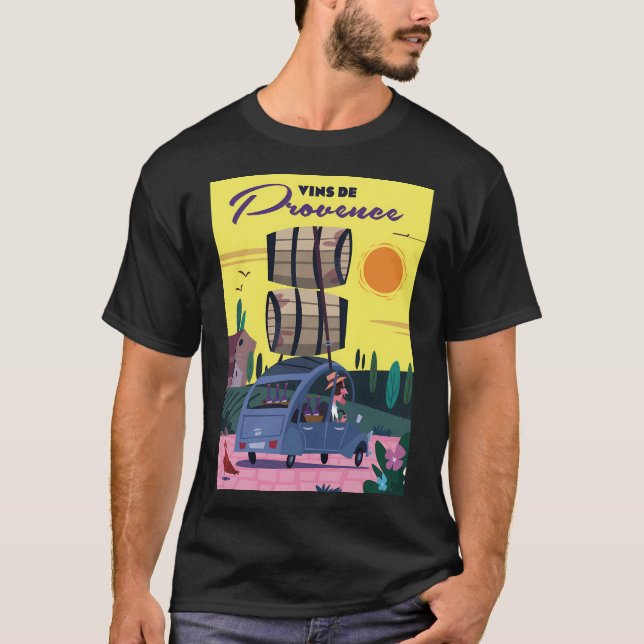 Provenceaffisch T Shirt (Framsida)