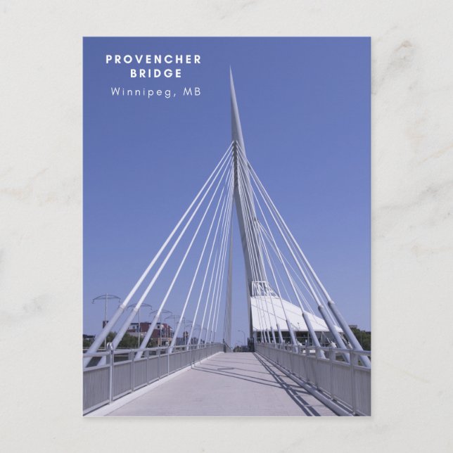 Provencher Bridge Helg Vykort (Framsida)