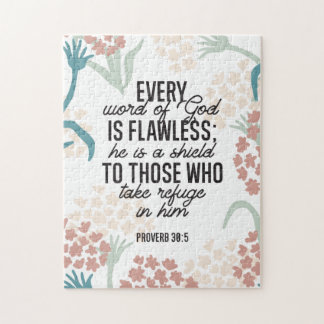 Proverb 30:5 Bibelverse Pussel