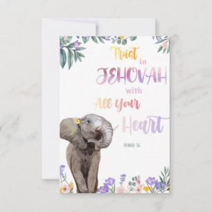 Proverb 3:6 Lita på Jehovah med hela ditt hjärta