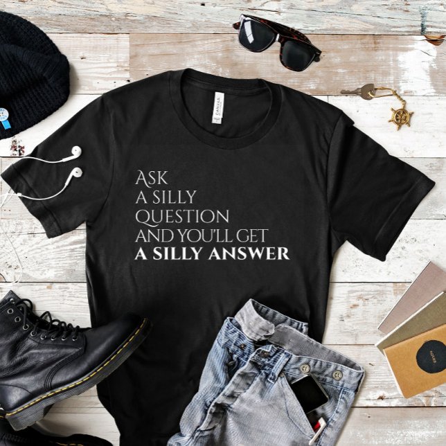 Proverb wisdom white typography T-Shirt (Skapare uppladdad)