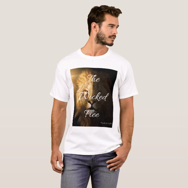 Proverberna för den döda flottan 28:1 KJV Unisex T Shirt (Hel framsida)