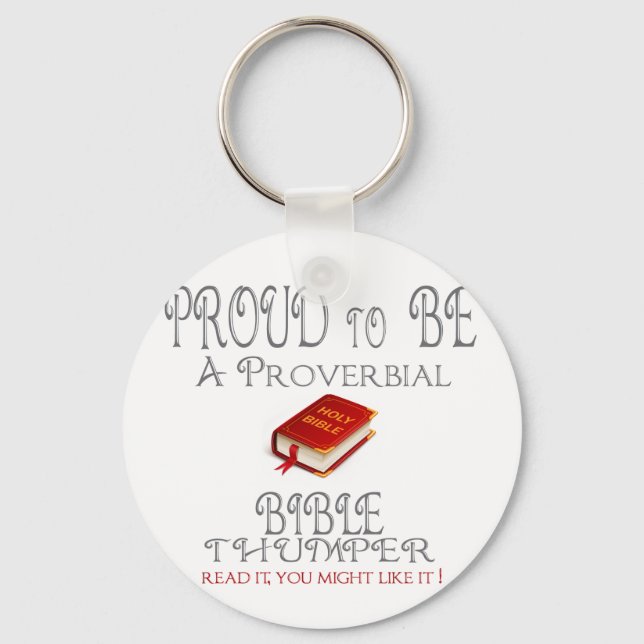 Proverbiell bibeltumlare nyckelring (Framsida)