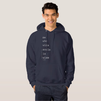 Proverbs11:30Hoodie - som friköpas av kärlek Hoodie