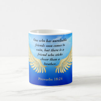Proverbs18:24 Kaffemugg