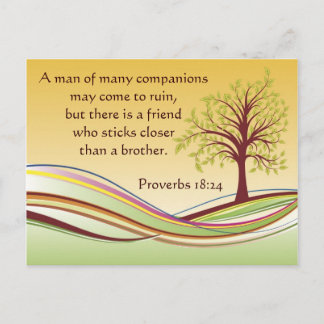 Proverbs18:24 Vykort