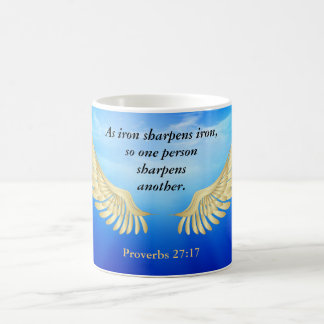 Proverbs27:17 Kaffemugg