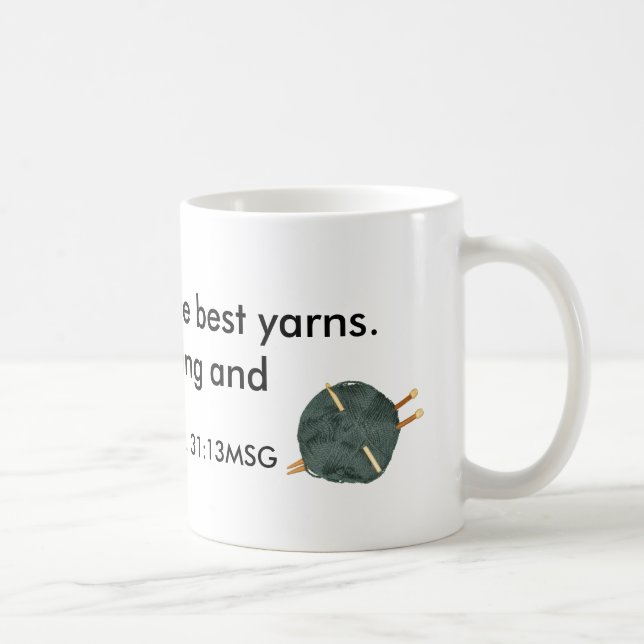 Proverbs31:13mugg Kaffemugg (Höger)