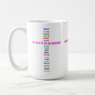 Proverbs3:5 - 6 - 15 uns. Mugg