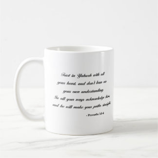 Proverbs3:5 - 6% pipe% bibelVerse Kaffemugg