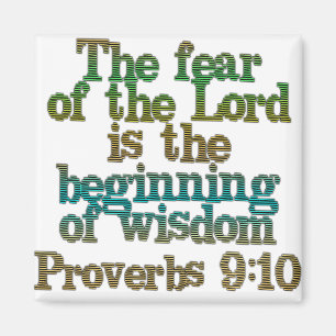 Proverbs9:10 Magnet
