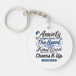 Proverbs 12:25 Bible Verse – Kind Word Art