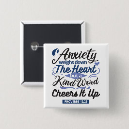 Proverbs 12:25 Bible Verse – Kind Word Art Knapp