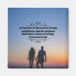 Proverbs 14:26 :)2 Magnet