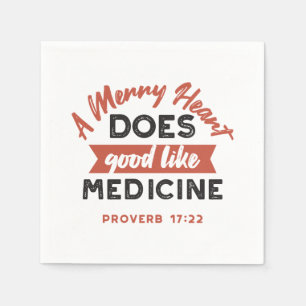 Proverbs 17:22 "A Merry Heart", inspirationell ver Pappersservett