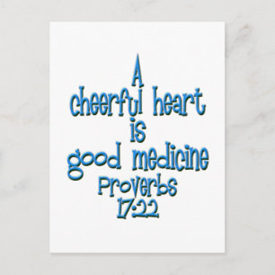 Proverbs 17:22 vykort