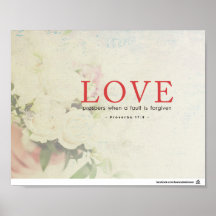 Proverbs 17:9 - Kärlek blomstrar