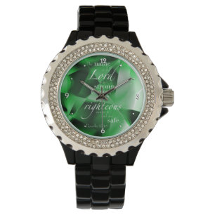 Proverbs 18:10 armbandsur