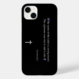 Proverbs 18:10 Bible Verse iPhone/iPad-fall