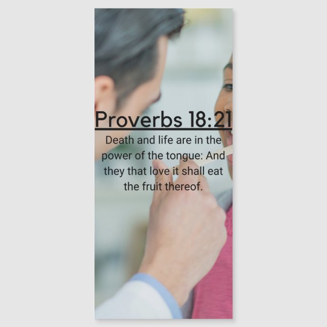 Proverbs 18:21 (Framsida)