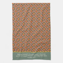 Proverbs 19:17 Vem som än är vänliga retro Circles