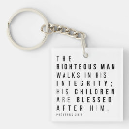 Proverbs 20:7 The Righteous Man Fars dag Verse