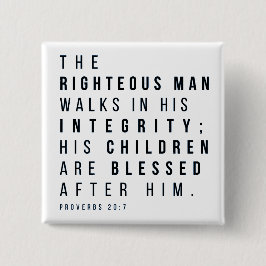 Proverbs 20:7 The Righteous Man Fars dag Verse Knapp
