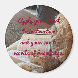 Proverbs 23:12 magnet