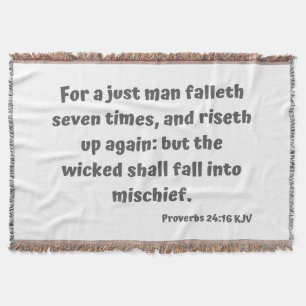 Proverbs 24:16 KJV Bible Verse Scripture Filt