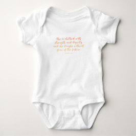 Proverbs 31:25 Hon är klädd Tee Shirt