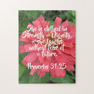 Proverbs 31:25 Pussel