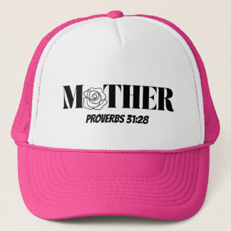 Proverbs 31:28 "Mor" Women's Hat - Faith-Based Keps