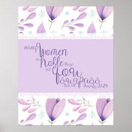 Proverbs 31:29 Poster
